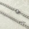 Stainless Steel Mens Rope Chain Jewish Necklace 24 Inch — styled lifestyle, handmade in Israel