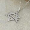 Sterling Silver Star of David Dad Necklace — gift presentation, ready as a Judaica gift