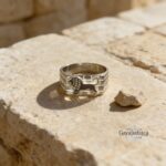 Sterling Silver Lion of Judah Ring — Western Wall Judaica, Handmade in Israel