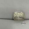 Sterling Silver Lion Ring — styled lifestyle shot, premium Jewish jewelry from Israel