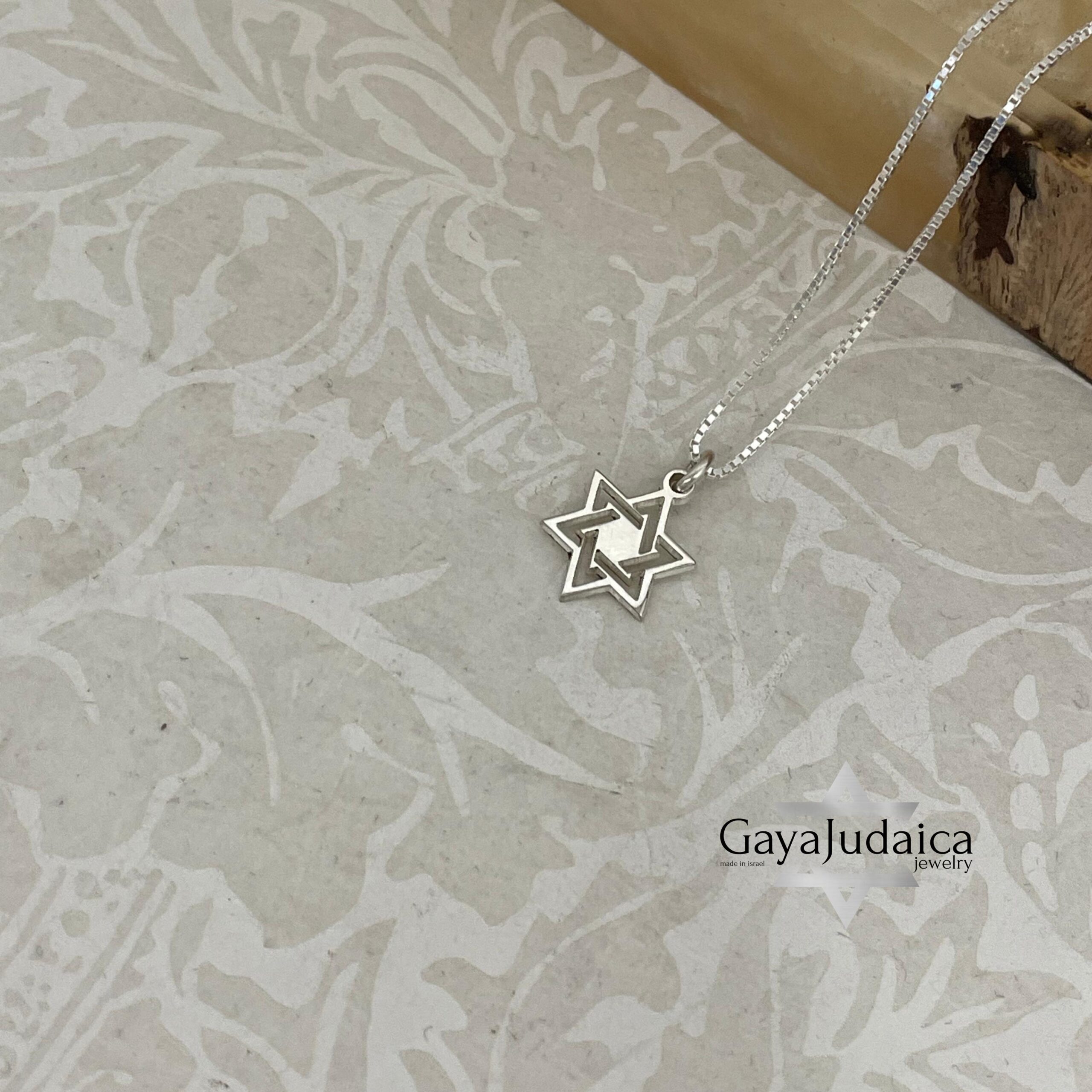Tiny Star of David Necklace — Sterling Silver / 24K Gold / Rose Gold Judaica Jewelry Tiny Star of David Necklace — Sterling Silver / 24K Gold / Rose Gold Judaica Jewelry