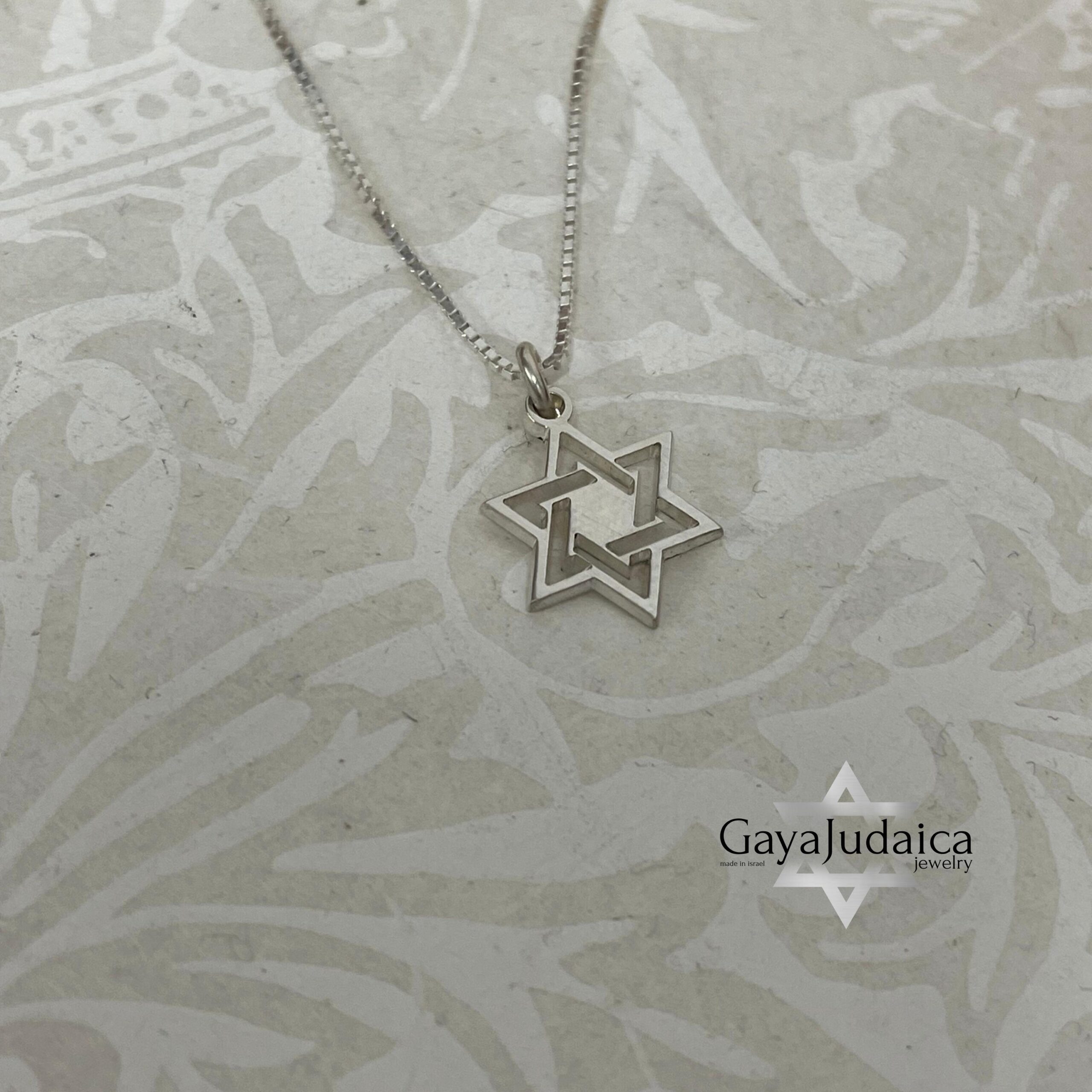 Tiny Star of David Necklace — Sterling Silver / 24K Gold / Rose Gold Judaica Jewelry Tiny Star of David Necklace — Sterling Silver / 24K Gold / Rose Gold Judaica Jewelry