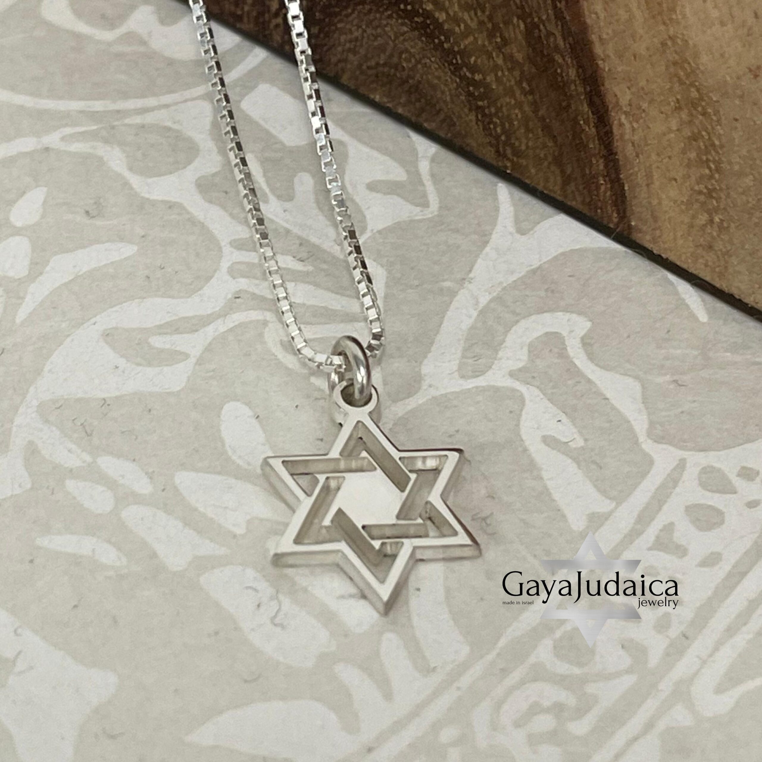 Tiny Star of David Necklace — Sterling Silver / 24K Gold / Rose Gold Judaica Jewelry Tiny Star of David Necklace — Sterling Silver / 24K Gold / Rose Gold Judaica Jewelry