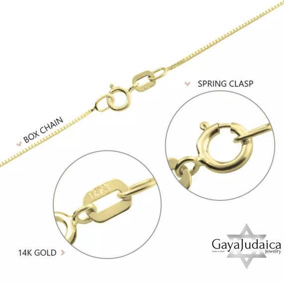 14K Gold Personalized Hebrew Name Necklace 14K Gold Personalized Hebrew Name Necklace