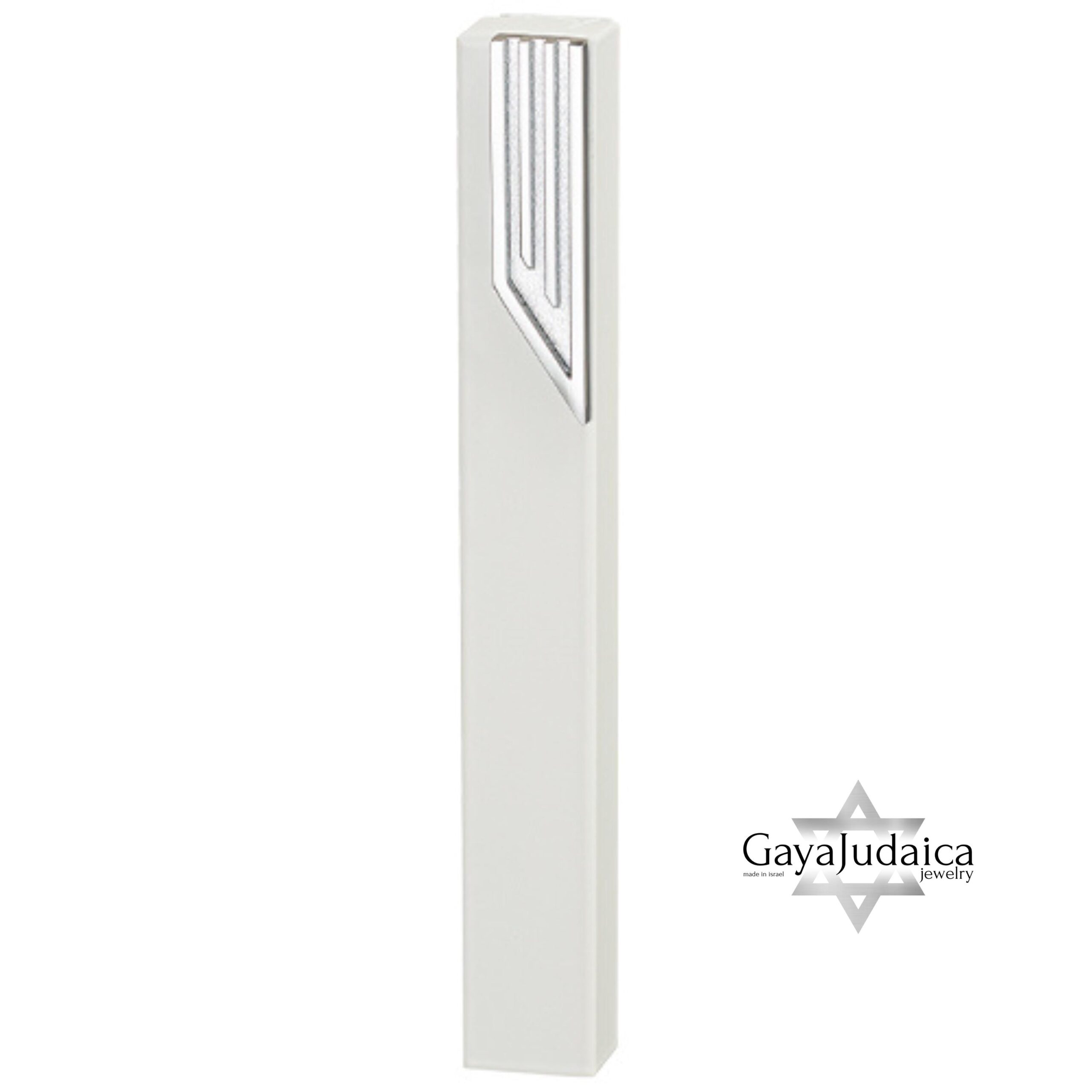 Modern Aluminum Mezuzah Case Modern Aluminum Mezuzah Case