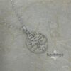 Am Yisrael Chai Star of David Necklace product image 6