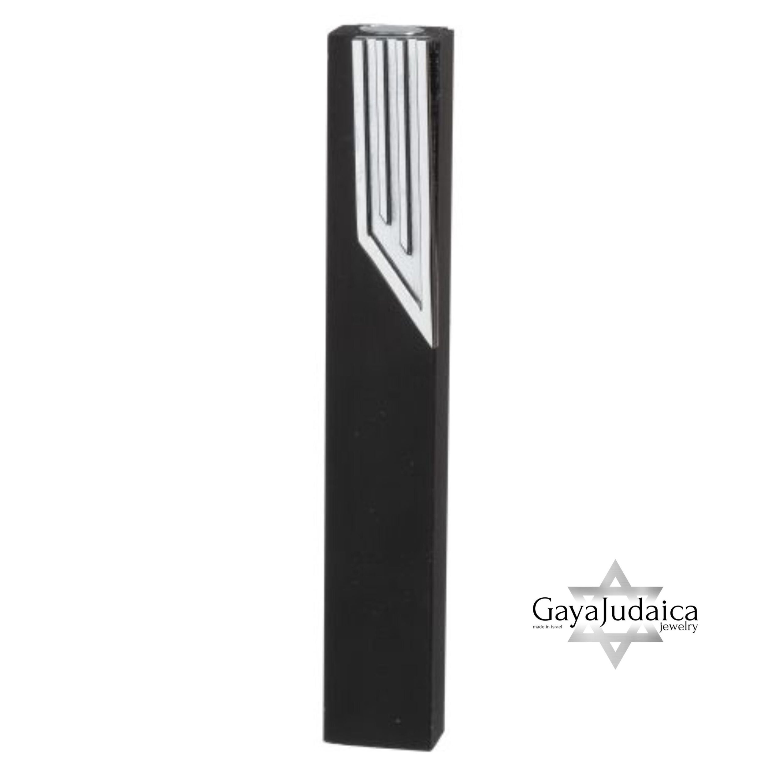 Modern Aluminum Mezuzah Case Modern Aluminum Mezuzah Case