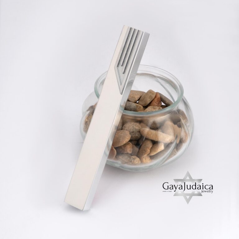 Modern Aluminum Mezuzah Case