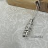 Personalized Silver Scroll Necklace: Bible Verse Engraved, Handmade in Israel Judaica jewelry image 2