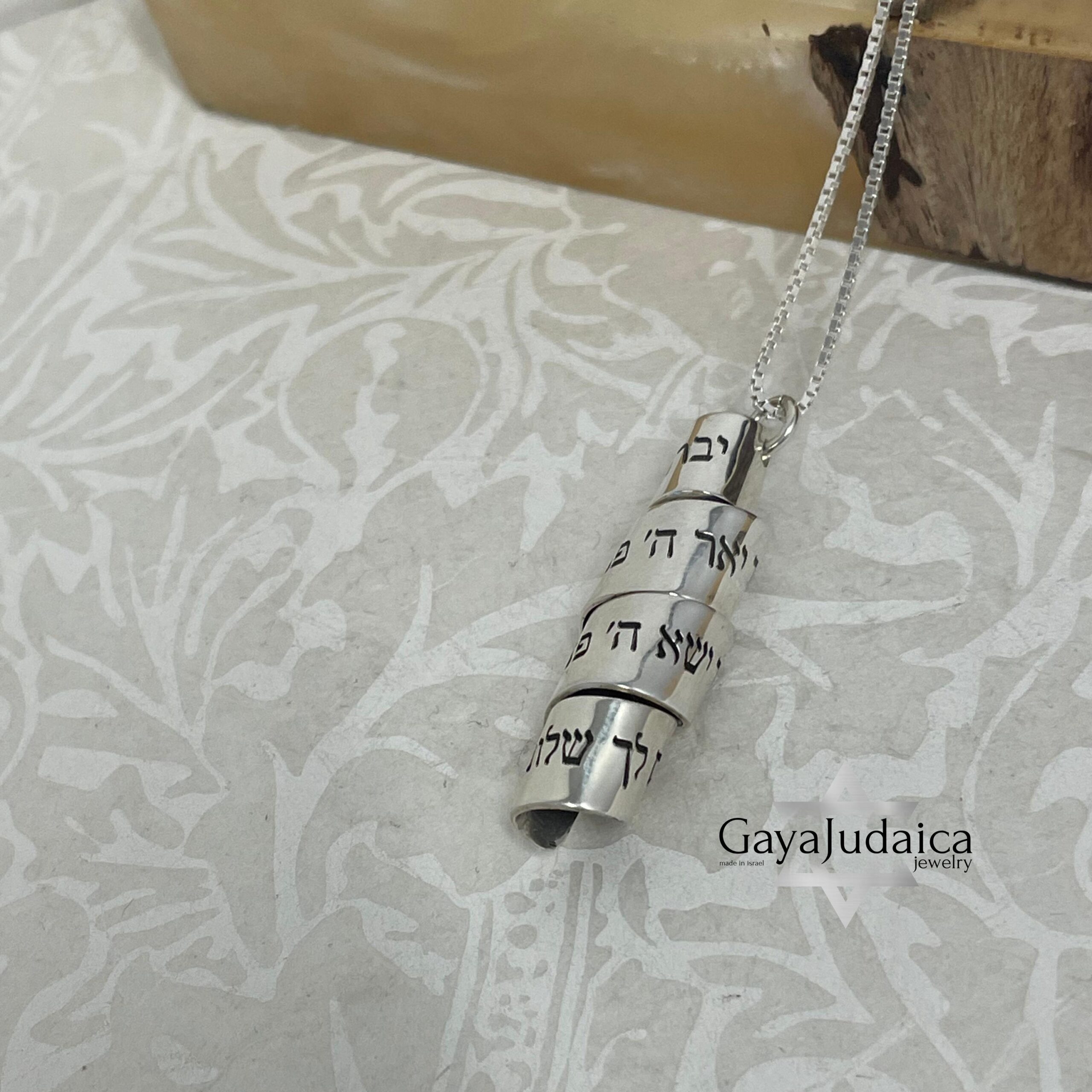 Personalized Silver Scroll Necklace, Custom Bible Verse Engraved Personalized Silver Scroll Necklace, Custom Bible Verse Engraved