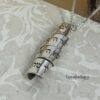 Personalized Silver Scroll Necklace: Bible Verse Engraved, Handmade in Israel Judaica jewelry image 4