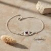 Evil Eye Nano Bible bracelet — Israeli Judaica jewelry — view 1