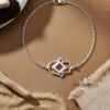Hamsa hand Nano Bible bracelet — Judaica jewelry from Israel — view 2
