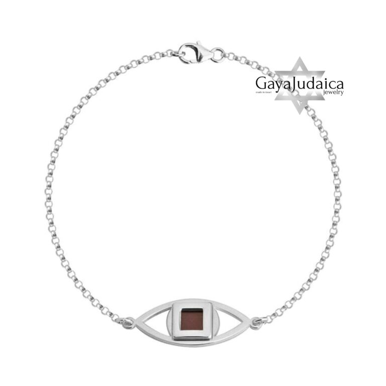 Evil Eye Nano Bible bracelet — Israeli Judaica jewelry — view 2