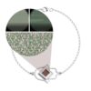 Hamsa hand Nano Bible bracelet — Judaica jewelry from Israel — view 5