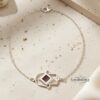 Hamsa hand Nano Bible bracelet — Judaica jewelry from Israel — view 11