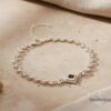 Nano Bible pendant bracelet on Rolo chain — Judaica jewelry — view 5