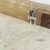 Sterling Silver Chai Necklace: Jewish Jewelry Gift from Israel Judaica jewelry image 6