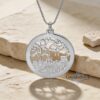 Jerusalem Pendant Sterling Silver -Necklace Jerusalem of Gold: Gift from Israel. Judaica jewelry image 14