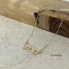 14K Gold Hebrew Name Necklace Judaica jewelry image 9