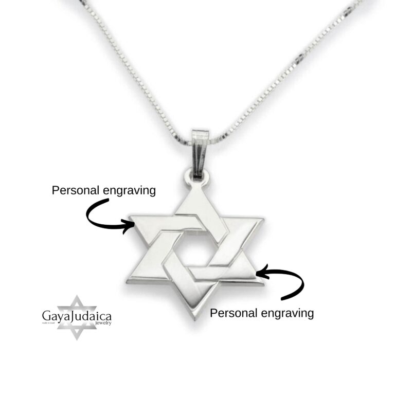 Sterling Silver Star of David Necklace product image 5