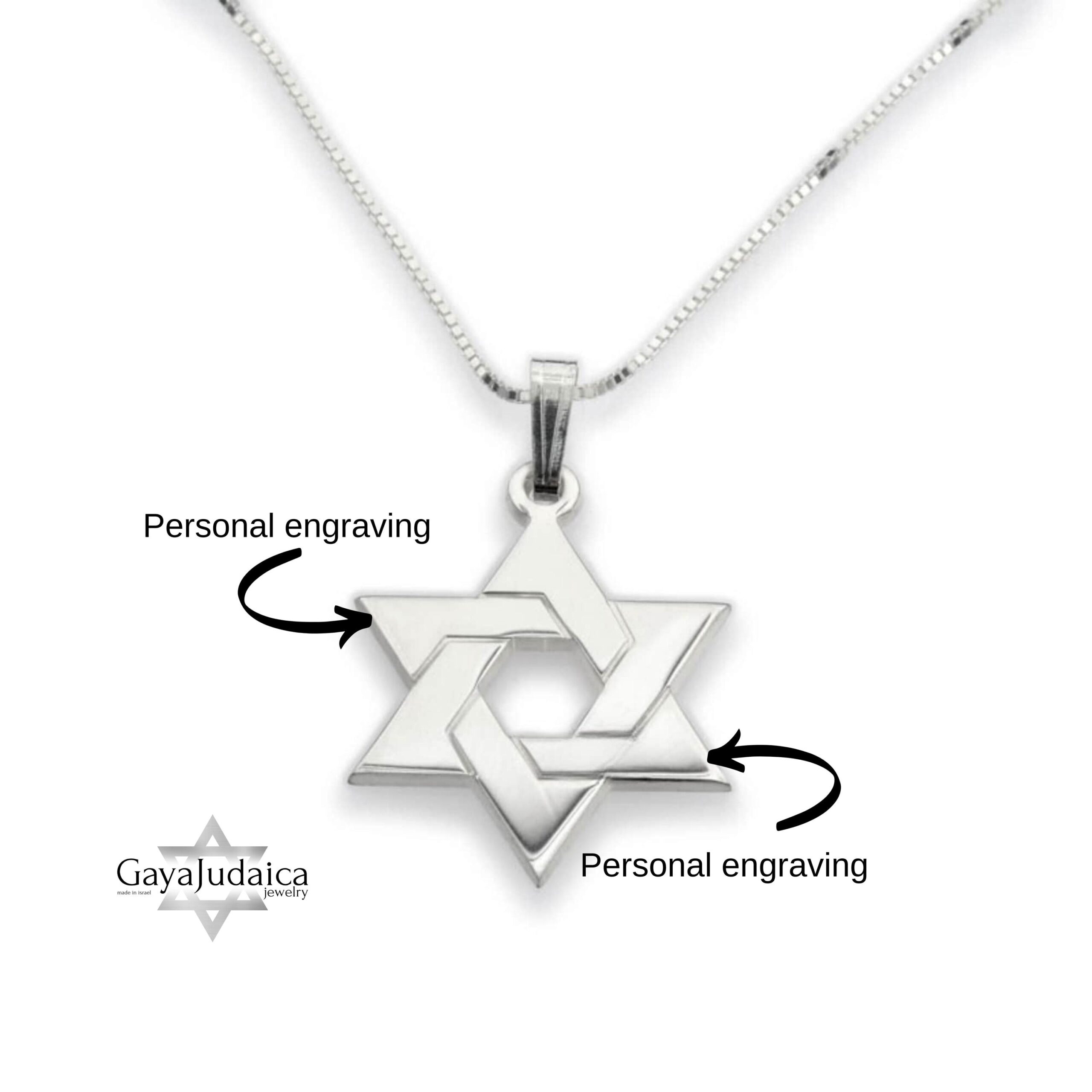 Sterling Silver Star of David Necklace Sterling Silver Star of David Necklace