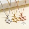 Sterling Silver Star of David Necklace product image 6
