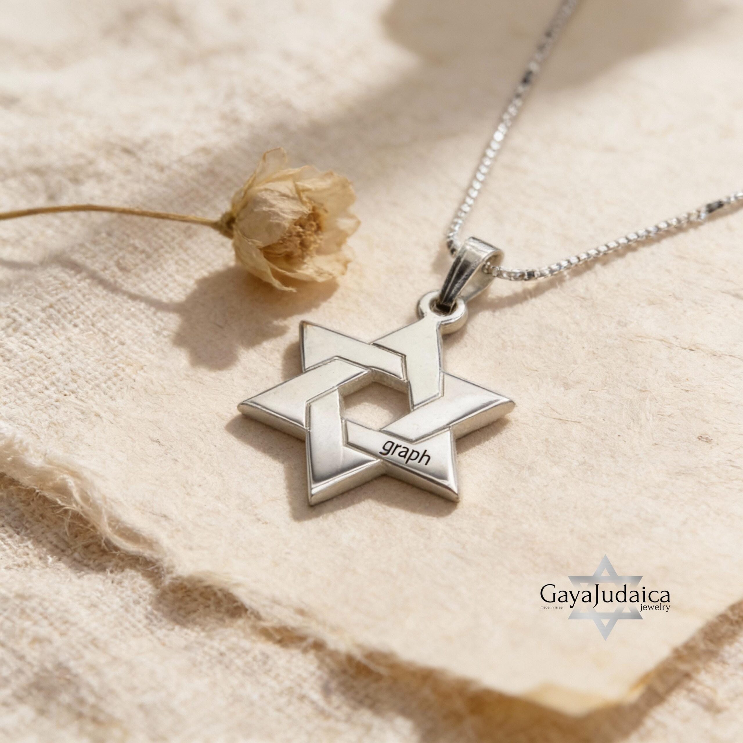 Sterling Silver Star of David Necklace Sterling Silver Star of David Necklace