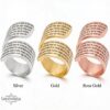 Sterling silver Hebrew ring with Eshet Chayil inscription for women