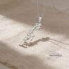 Personalized Hebrew Name Necklace — Sterling Silver Mother's Day Judaica