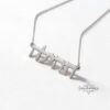 Personalized Hebrew Name Necklace — Custom Judaica Jewelry from Jerusalem — detail