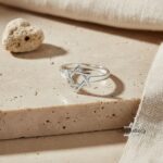 Sterling Silver Star of David Ring — Magen David Band, Handmade Judaica from Israel