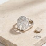 Sterling Silver Shema Israel Ring — Hebrew Prayer Band, Handmade Jewish Judaica