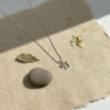 Dainty silver Chai necklace – Jewish symbol of life pendant