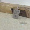 Silver dog tag pendant with Hebrew engraving and Star of David