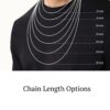 Custom Hebrew Name Necklace: Sterling Silver Jewish Jewelry, Handmade in Jerusalem-Mother's Day Gift - handmade in Israel