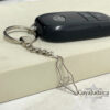 Sterling Silver Israel Map Keychain - Judaica Heritage Jewelry - handmade in Israel
