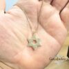 14K Gold Star of David Necklace: Jewish Magen David Pendant - handmade in Israel