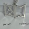 Sterling Silver Star of David Chai Pendant: Handmade Judaica Necklace, Gift from Israel - handmade in Israel