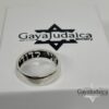 Hebrew Bible Verse Ring: Sterling Silver Wedding Band, Custom Message - handmade in Israel