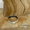Hebrew Bible Verse Ring: Sterling Silver Wedding Band, Custom Message - handmade in Israel