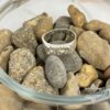 Sterling silver Hebrew name ring, handmade in Israel