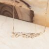 Custom Hebrew Name Necklace: Sterling Silver Jewish Jewelry, Handmade in Jerusalem-Mother's Day Gift - handmade in Israel
