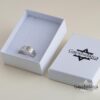 Personalized Hebrew name ring, handmade in Israel
