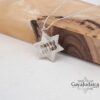 Star of David Necklace with Hebrew Name - Jewish Gift from Israel - handmade in Israel