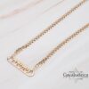 Personalized Hebrew Name Necklace: Sterling Silver Cuban Chain, Jewish Jewelry-Mother's Day Gift - handmade in Israel