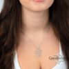 If Jerusalem forgets Pendant Necklace - Sterling Silver or 24K Gold - Hebrew Bible Verse Jewelry - handmade in Israel