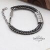Personalized father bracelet, handmade in Israel