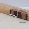 Personalized Hebrew Name Necklace: Sterling Silver Jewish Jewelry-Mother's Day Gift - handmade in Israel