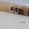 Personalized Hebrew Name Necklace: Sterling Silver Jewish Jewelry-Mother's Day Gift - handmade in Israel